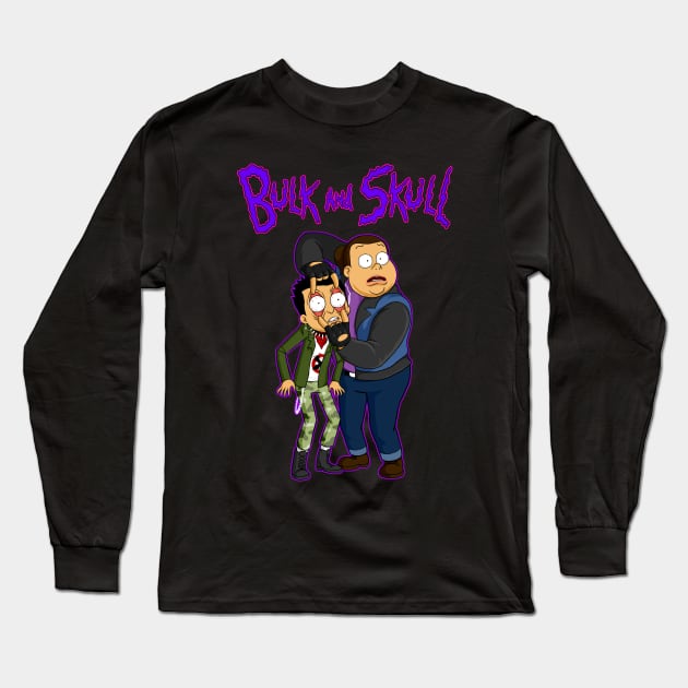 Bulk and Skull Long Sleeve T-Shirt by sk8rDan